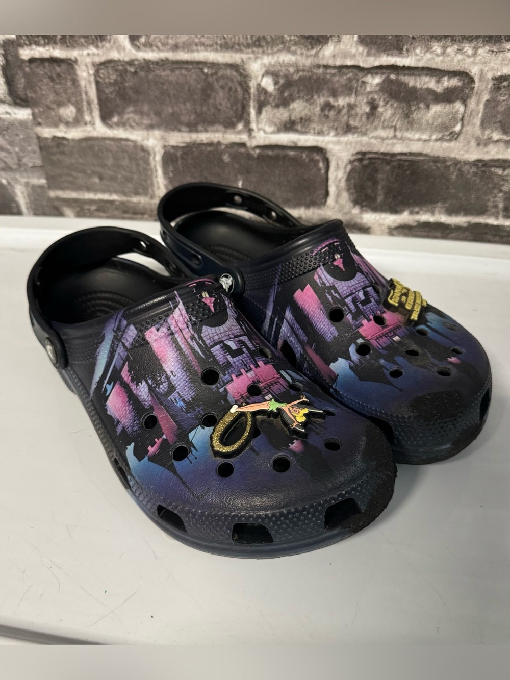 Disney Crocs shoes unisex 100 Wonderful World Of Disney Tinker Bell Parks